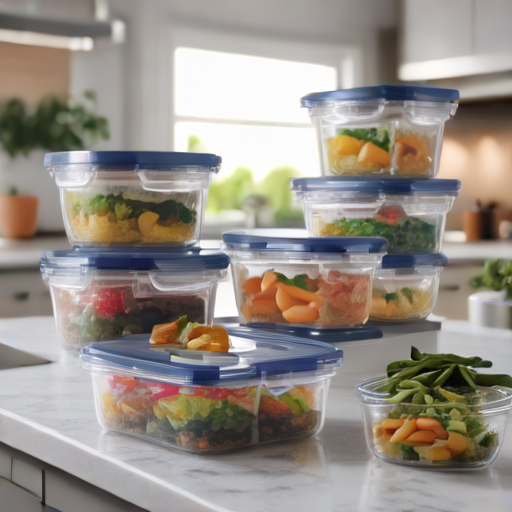 Afbeelding van Multifunctionele Bakjes voor Meal Prep: Kies Slim!