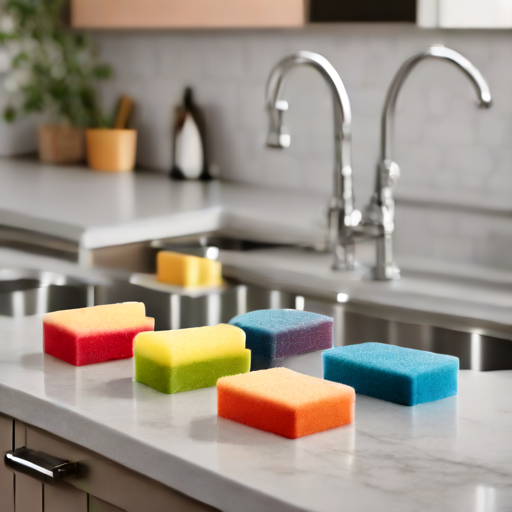 Afbeelding van Herbruikbare keukensponsjes: Duurzaam en effectief