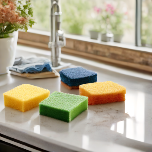 Afbeelding van Herbruikbare keukensponsjes: Veiligheid en tips