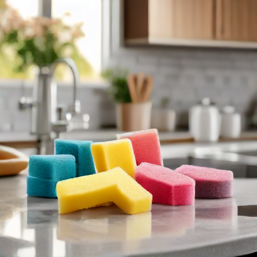 Afbeelding van Herbruikbare keukensponsjes schoonmaken: hoe lang duurt het?