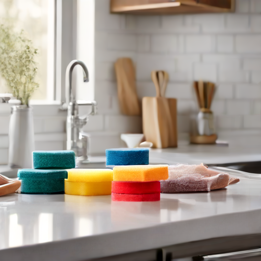 Afbeelding van Populaire merken herbruikbare keukensponsjes ontdekt