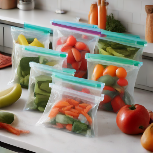 Afbeelding van Herbruikbare siliconen boterhamzakjes: slim en duurzaam