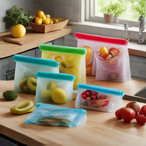 Afbeelding van Veiligheid van herbruikbare siliconen boterhamzakjes