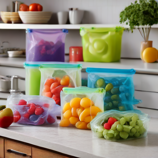 Afbeelding van Siliconen opbergtassen: Waar te kopen en voordelen