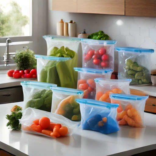 Afbeelding van Beste siliconen opbergtassen voor voedselopslag