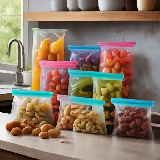 Afbeelding van De beste siliconen opbergtassen voor snacks