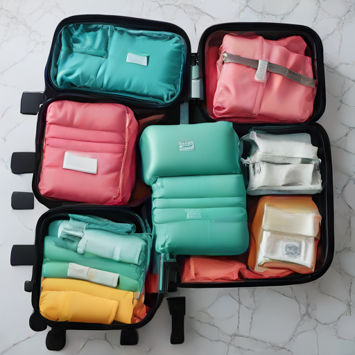 Afbeelding van Reis slim met siliconen opbergtassen voor efficiëntie