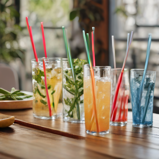 Afbeelding van Kies de perfecte lengte voor herbruikbare rietjes