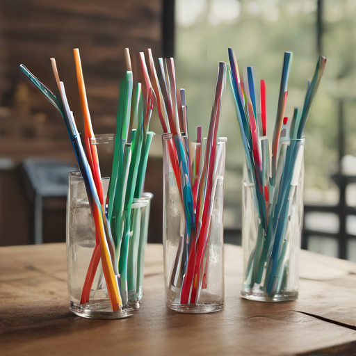 Afbeelding van Herbruikbare rietjes voor evenementen: waar te vinden?