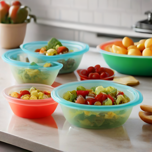 Afbeelding van Siliconen voedselhoezen: Veilig voor de magnetron?