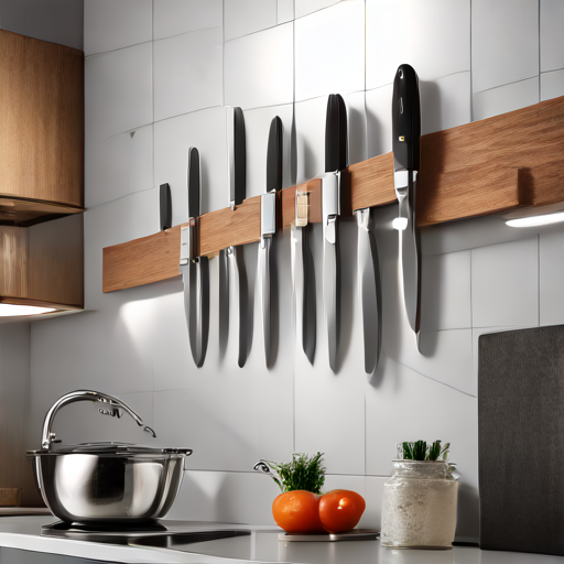 Afbeelding van Ontdek de voordelen van magnetische messenhouders