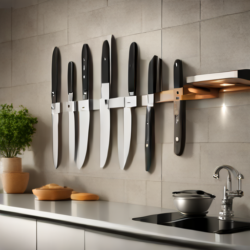 Afbeelding van Magnetische Messenhouders: De Slimme Keuze voor Koks