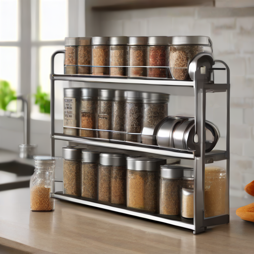 Afbeelding van Kies voor de voordelen van metalen kruidenrekjes