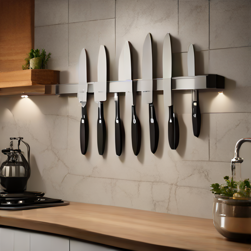 Afbeelding van Magnetische messenhouders: Onmisbaar voor chefs