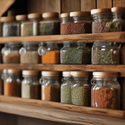 Afbeelding van Gebruik kruidenrekjes voor gedroogde kruiden effectief