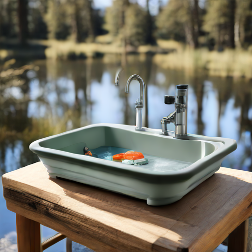 Afbeelding van Opvouwbare gootstenen voor campers: slim en praktisch