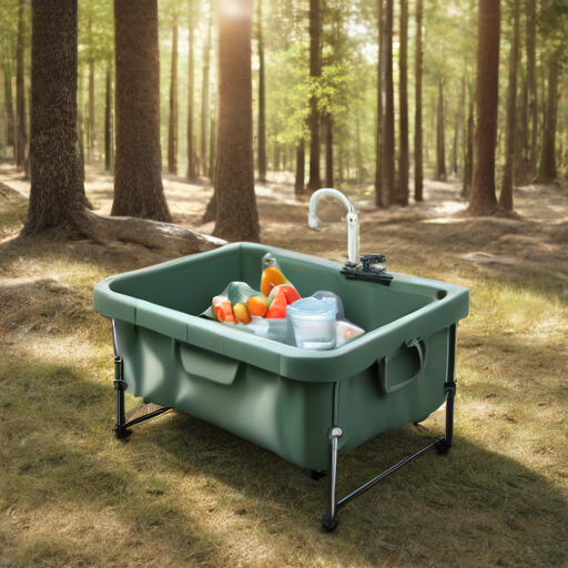 Afbeelding van Beste opvouwbare gootstenen voor kamperen: Topkeuzes