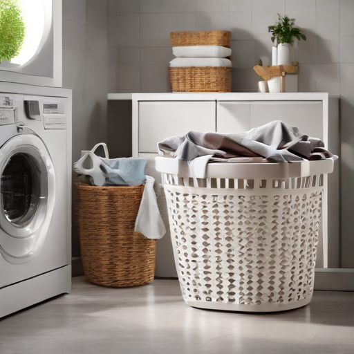 Afbeelding van Plastic wasmanden vs. stoffen wasmanden: De voordelen