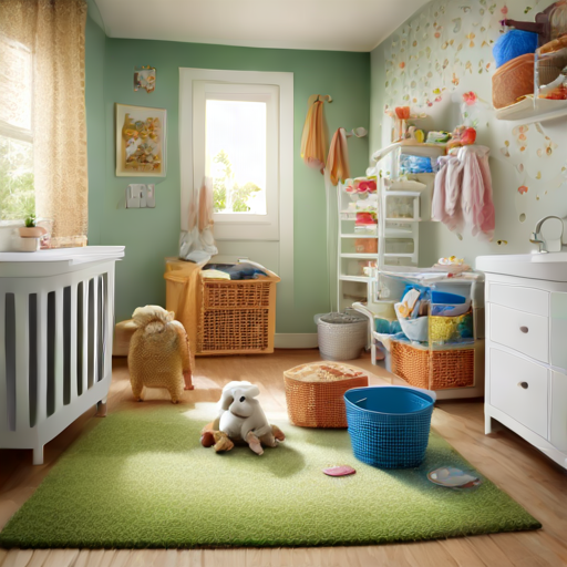 Afbeelding van Veiligheid van plastic wasmanden voor kinderen