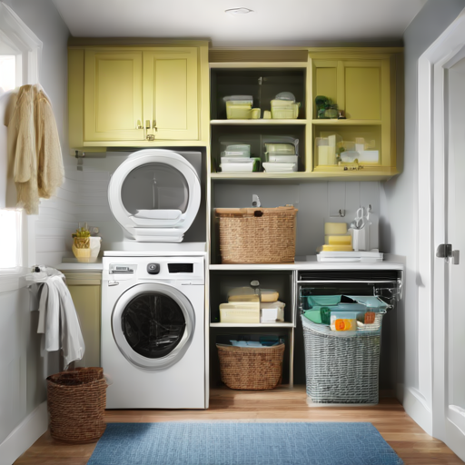 Afbeelding van Verbeter je plastic wasmanden opslag met deze tips