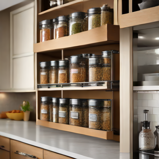 Afbeelding van Kies voor kruidenorganizers en bespaar ruimte en tijd