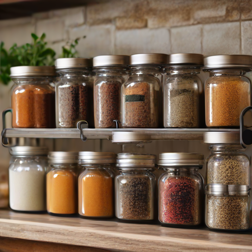 Afbeelding van Gebruik kruidenorganizers voor gedroogde specerijen