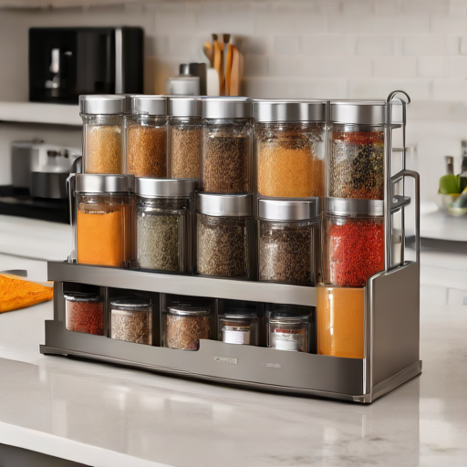 Afbeelding van Handige kruidenorganizers voor kleine keukens