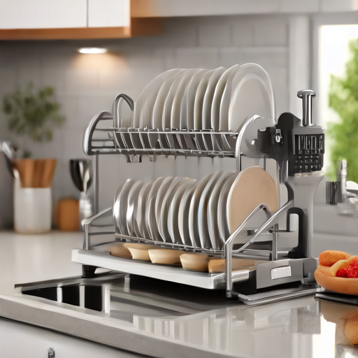 Afbeelding van Kies voor opvouwbare afwasrekken: gemak en stijl