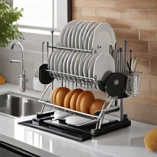 Afbeelding van Top opvouwbare afwasrekken voor in de tuin