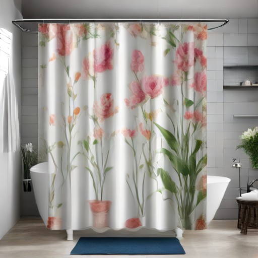 Afbeelding van Maak zelf waterdichte douchegordijnen met DIY-materialen