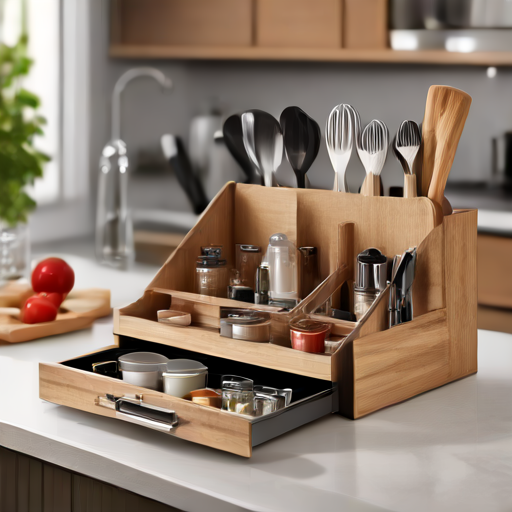 Afbeelding van Kies de Beste Opvouwbare Keukentafel Organizers voor Kleine Ruimtes