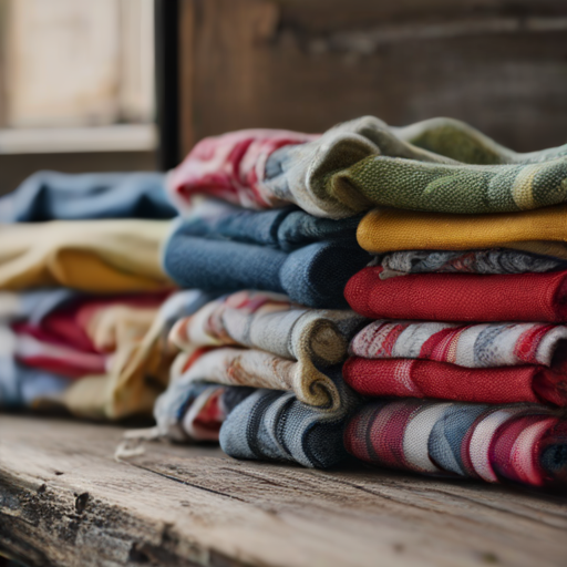 Afbeelding van Herbruikbare stofdoekjes maken van oude kleding