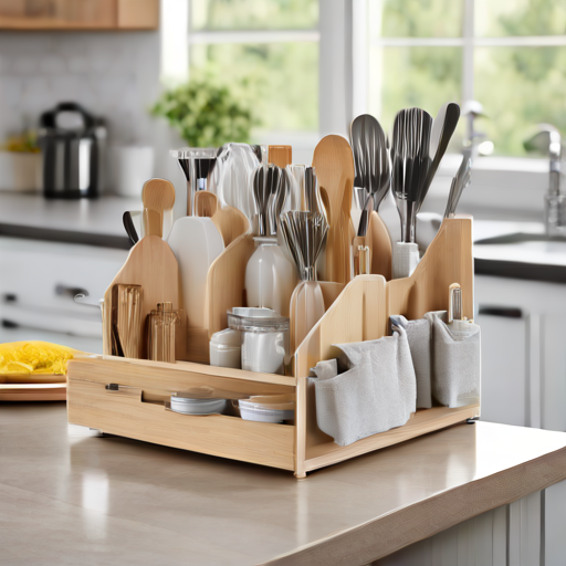 Afbeelding van Opvouwbare keukentafel organizers voor verhuizingen