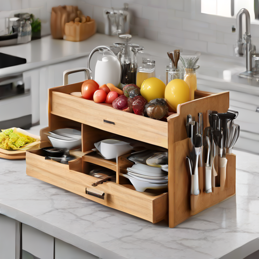 Afbeelding van Repareren van opvouwbare keukentafel organizers: Tips en Tricks