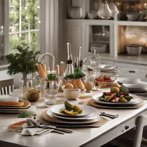 Afbeelding van Verbeter je opvouwbare keukentafel organizers voor feestdagen