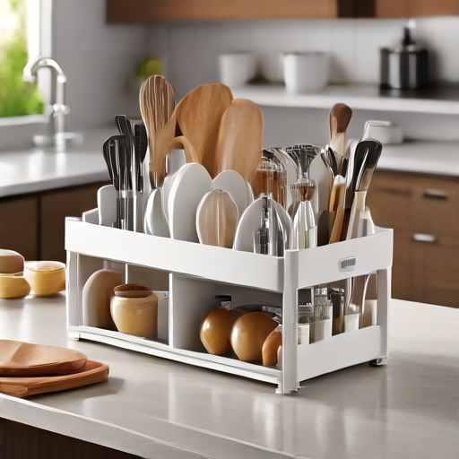 Afbeelding van Slimme tips voor het gebruik van opvouwbare keukentafel organizers