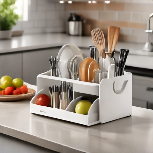 Afbeelding van Snelle levering van opvouwbare keukentafel organizers