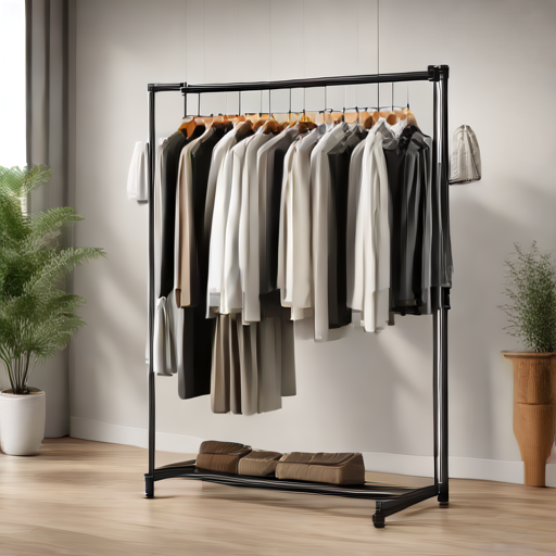 Afbeelding van Opvouwbare Kledingrekjes: Voordelen voor Organisaties