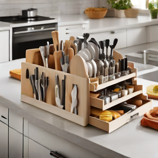 Afbeelding van Ontdek de Verscheidenheid aan Opvouwbare Keukentafel Organizers