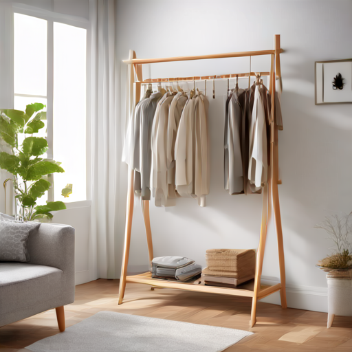 Afbeelding van Maak zelf opvouwbare kledingrekjes in 5 eenvoudige stappen