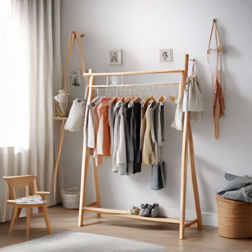 Afbeelding van Opvouwbare Kledingrekjes: De Beste Keuze voor Kinderen