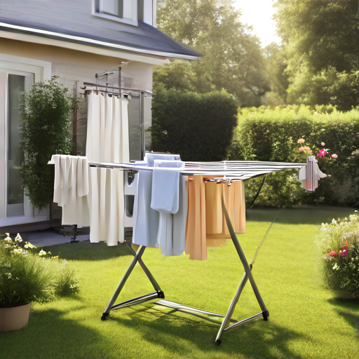 Afbeelding van Ontdek de beste opvouwbare kledingrekjes voor in de tuin