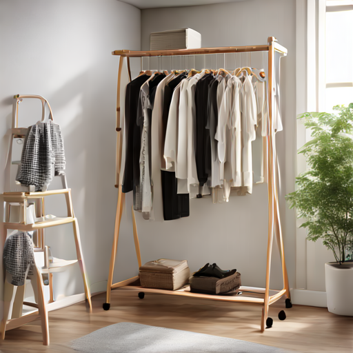 Afbeelding van Goedkoopste opvouwbare kledingrekjes voor studenten kopen