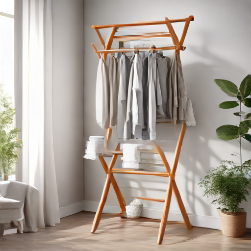 Afbeelding van Thuis opvouwbare kledingrekjes maken: een gids