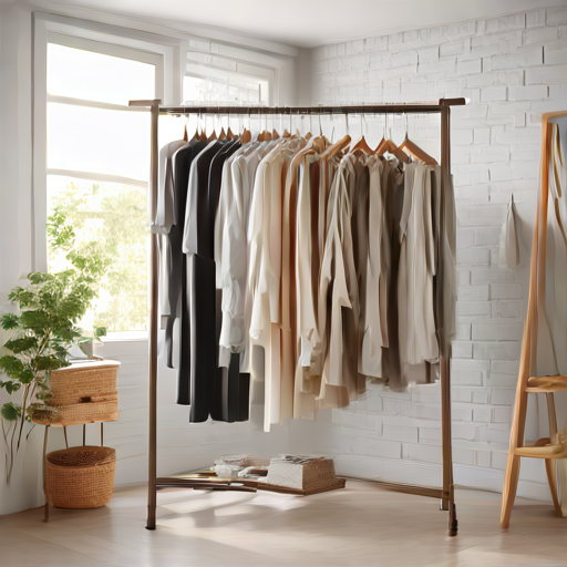 Afbeelding van Verbeter je opvouwbare kledingrekjes organisatie eenvoudig