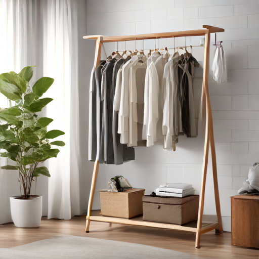 Afbeelding van Goedkoopste opvouwbare kledingrekjes online kopen