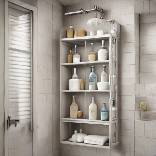 Afbeelding van Ontdek hoe een douche-organizer je leven kan vereenvoudigen