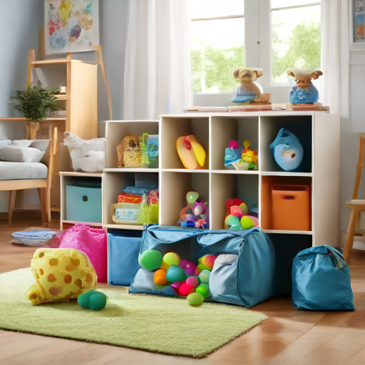 Afbeelding van Korting op opvouwbare speelgoedopbergtassen: Vind ze hier!