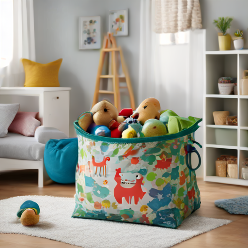 Afbeelding van Opvouwbare speelgoedopbergtassen: prijzen bij winkels