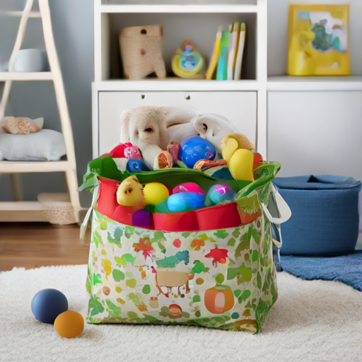 Afbeelding van Koop opvouwbare speelgoedopbergtassen met gratis verzending